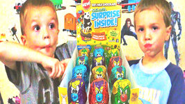 Kids Taste Test Chocolate Yowie Surprise - Kinder Surprise Egg Competition