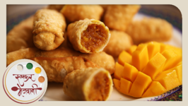 Mango Roll - Recipe By Archana - Easy To Make Indian Sweet In Marathi
