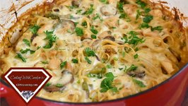 Creamy Chicken Tetrazzini / Casserole Recipe