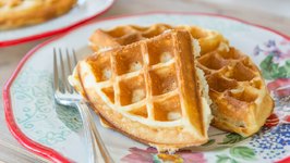 My Favorite Crispy Waffles Recipe - Breakfast and Brunch Food