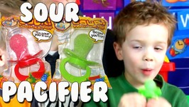 Flix Candy Sour Pacifier Pops So Sour You Will Cry Kids Candy Review