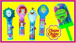 Disney Princess Chupa Chups Lolli Pop Ups Candy - Ariel, Cinderella, Frozen