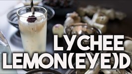 Lychee Lemoneyed - Halloween Cocktail