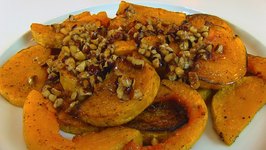 Betty's Roasted Butternut Squash with Hazelnut Topping, ATK Recipe -- Thanksgiving