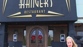 Betty's Valentine's Lunch with Husband Rick at Hanger's Restaurant