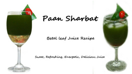 Paan Sharbat Recipe - Betel Leaf Juice