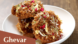 How To Make Ghevar  Diwali Special Recipe  The Bombay Chef - Varun Inamdar