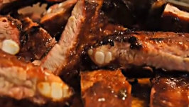 Beer Infused Smoky Ribs with Caesar's Taters
