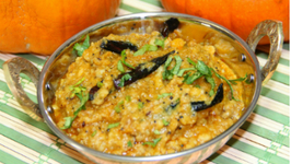 Pumpkin Curry with Lentil - Kaddu ki Sabzi