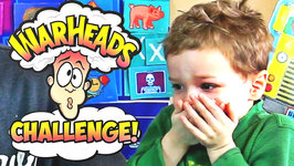 Warheads Challenge Extreme Sour Candy Giant Easter Egg Kids Edition