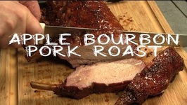 Bone In Pork Roast With Jim Beam Apple Bourbon Glaze Recipe On The Traeger Grill