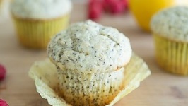 Lemon Poppy Muffins with Raspberry Butter Recipe