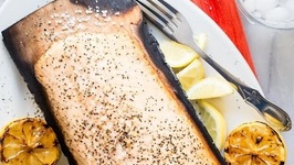 Cedar Plank Salmon - Perfect Summer Picnic