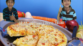 How to make your kids eat their veggies - Hidden Veggie Cheese Pizza
