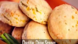 Cheddar Chive Scones