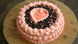 Rose Cake Recipe In Marathi- Valentine's Special Recipe - Cake Recipe - Archana Arte