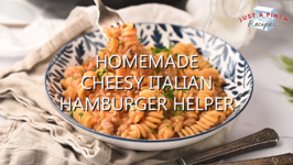 Homemade Cheesy Italian Hamburger Helper