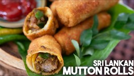 Crispy & Delicious Sri Lankan Mutton Rolls - Jafna Mutton Roll