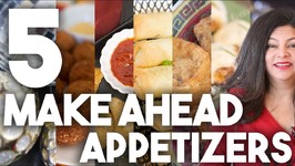 5 Make Ahead Appetizer Ideas - Holiday Planning - Kravings