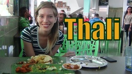 Eating Indian Thali Set at Selvam restaurant for lunch in Malacca, Malaysia
