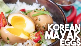Korean Mayak Eggs -How to make these addictive Eggs