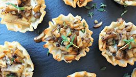 Appetizer Recipe - Mushroom And Boursin Bites