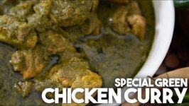 Special Green Chicken Curry