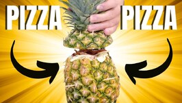 PIZZA INSIDE A PINEAPPLE
