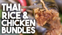 Thai Rice And Chicken Bundles - Steamed In The Instant Pot