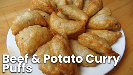 Beef And Potato Curry Puffs