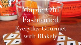 Cocktail Recipe- Maple Old Fashioned