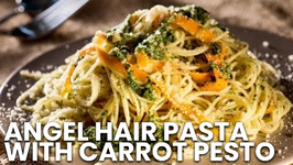 Angel Hair Pasta With Carrot Pesto