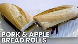 Pork And Apple Bread Rolls