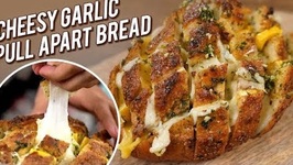 How To Make Pull Apart Cheesy Garlic Bread - Quick And Easy Garlic Bread - Bhumika Bhurani