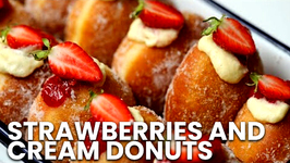 Sweeten' Your Summer With Strawberries and Cream Donuts