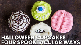 Halloween Cupcakes FOUR Spooktacular Ways