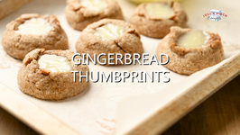 Gingerbread Thumbprints