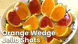 Orange Wedge Jello Shots
