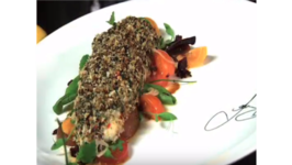 News Canada: Herb Crusted Halibut and Chocolate Bread Pudding