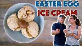 Cadbury Easter Cream Egg Ice Cream Recipe