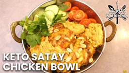 Keto Satay Chicken Bowl / DIY Keto Satay Sauce