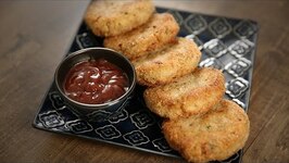 Chicken Cutlets Recipe - How To Make Chicken Cutlets - Chicken Starter Recipe - Neelam