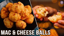 Mac And Cheese Balls Recipe - How to Make Mac And Cheese Balls - Quick And Easy Crispy Snack