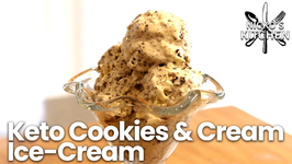 Keto Cookies And Cream Ice-Cream / Keto Low Carb Dessert