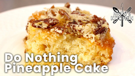 Do Nothing Pineapple Cake -  Any More Effort And You'll Fall Asleep!