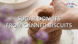 Sugar Donuts from Canned Biscuits