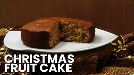 Christmas Fruit Cake Recipe - Eggless, Alcohol Free