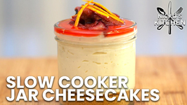 Slow Cooker Jar Cheesecakes / Slow Cooker Dessert