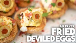 Fried Deviled Eggs - Air fryer version