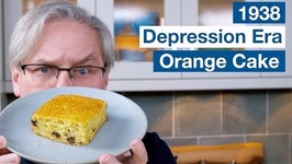 1938 Orange Cake Depression Era Recipe
